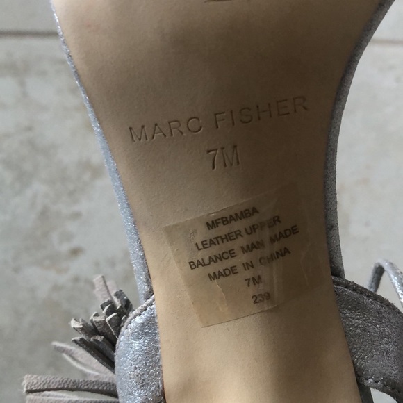 Silver Strap Heels - 7 - Picture 6 of 8